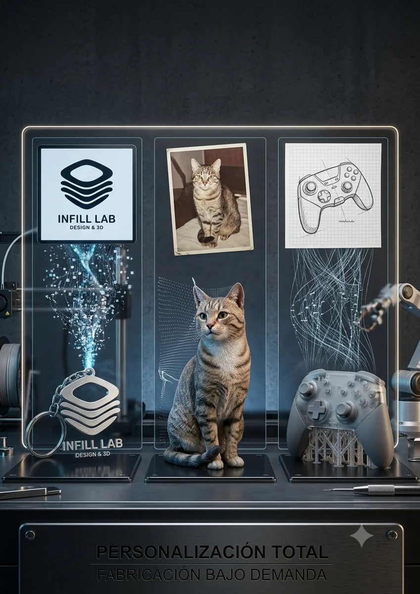 Ideas de personalización — Visual conceptual
