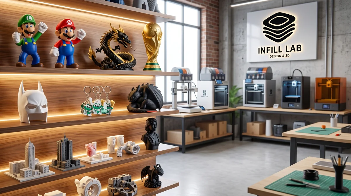 Universo INFILL LAB — Visual conceptual